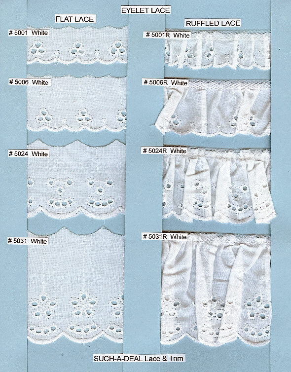 eyelet lace fabric by the yard